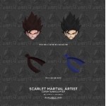 Demoniacal Fit - Dragon Ball Z DBZ SCARLET MARTIAL ARTIST Custom headsculpt set for Son Goku SHF Action Figure